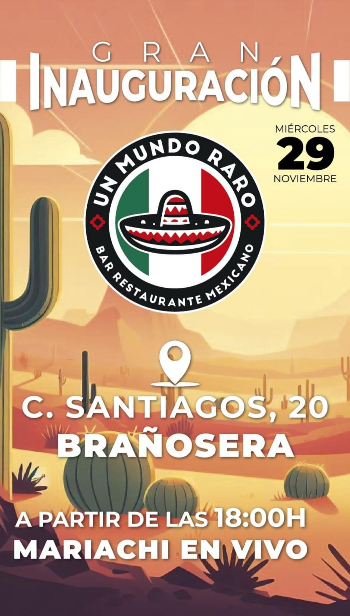 Un Mundo Raro, un bar restaurante mexicano ubicado en Brañosera.