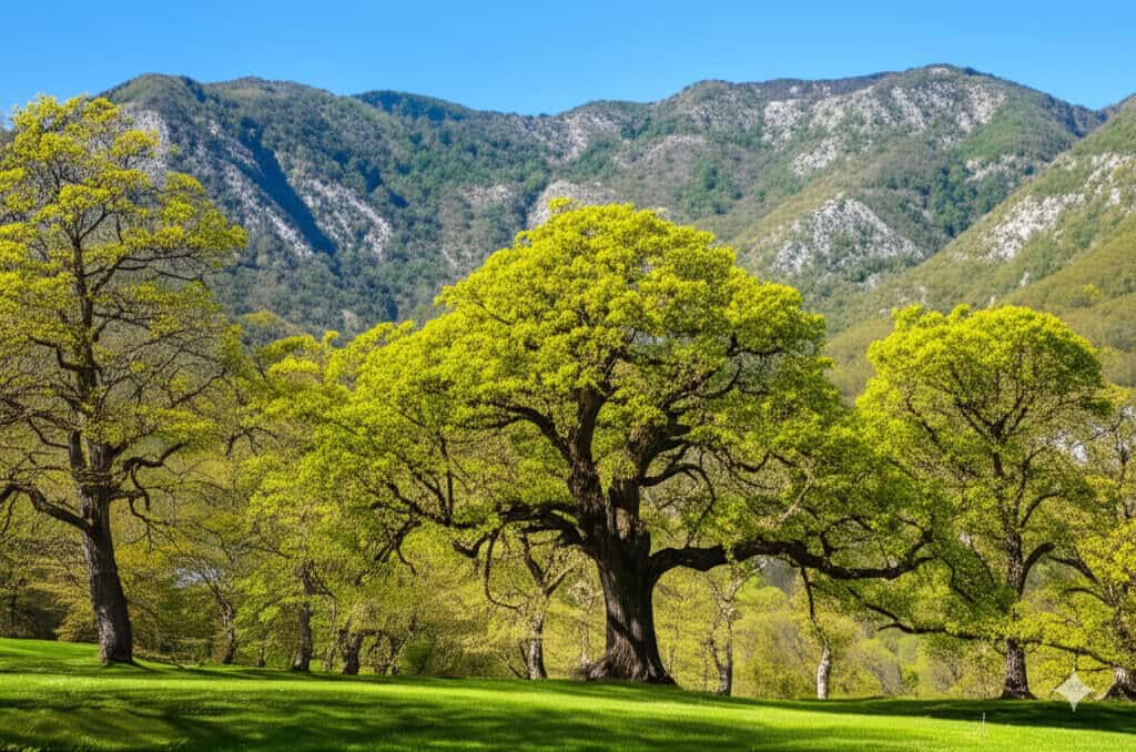 Lee más sobre el artículo Árboles que florecen en primavera en Brañosera: descubre la magia del bosque