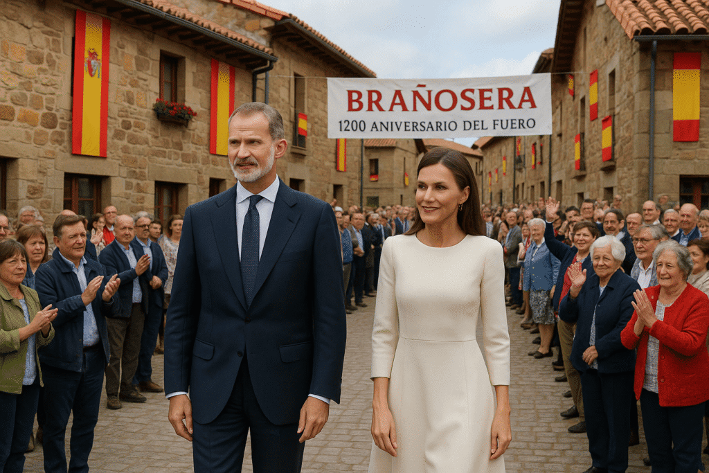 Los reyes en Brañosera 2025